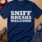 Sniff Breaks Welcome Unisex Tee