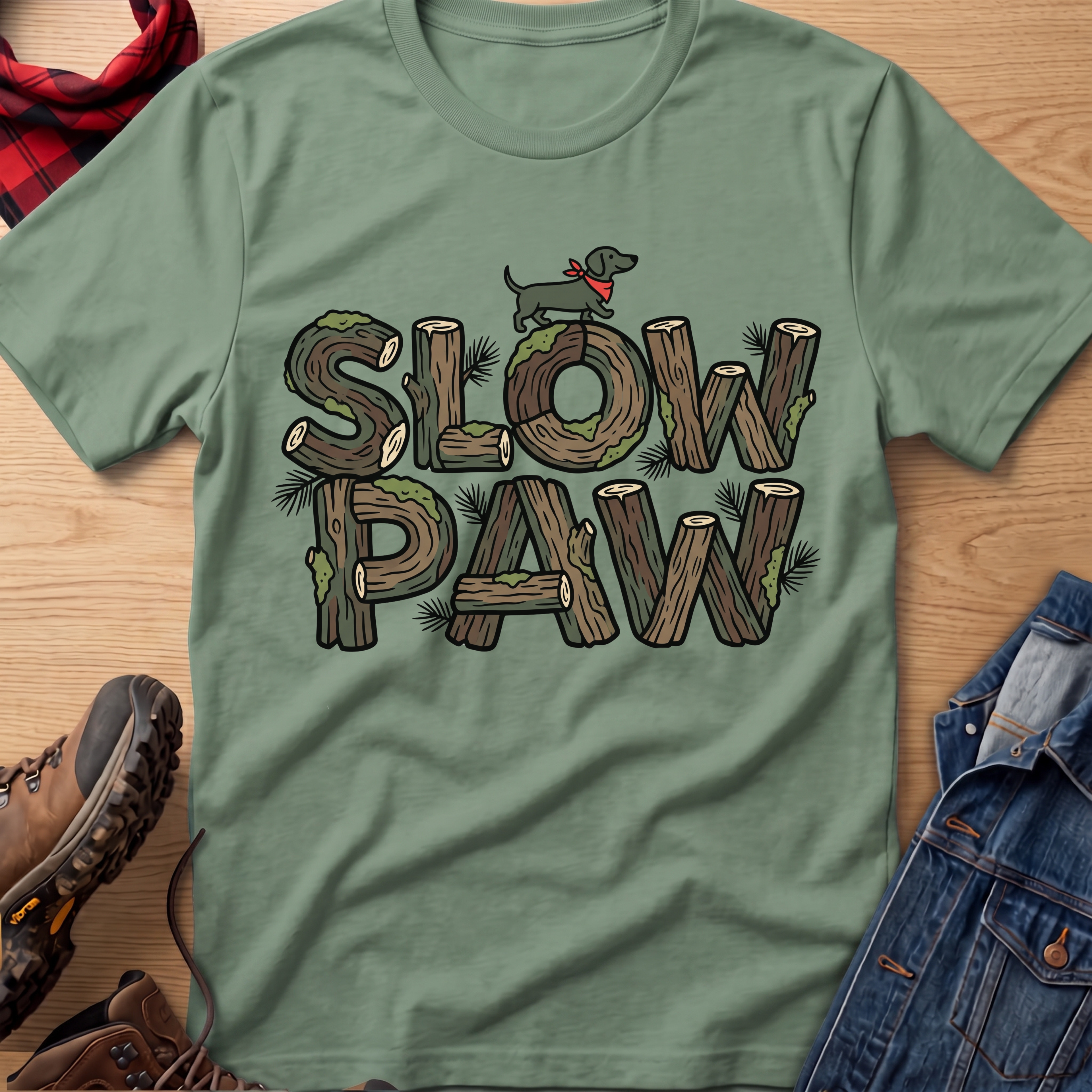 Slow Paw Unisex Tee
