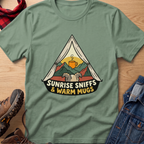 Sunrise Sniffs & Warm Mugs Unisex Tee