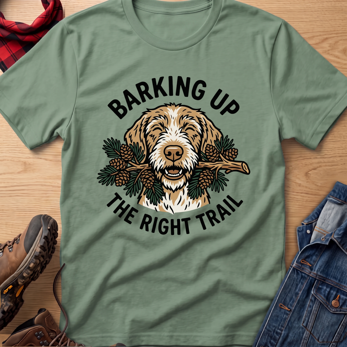Barking Up the Right Trail Unisex Tee