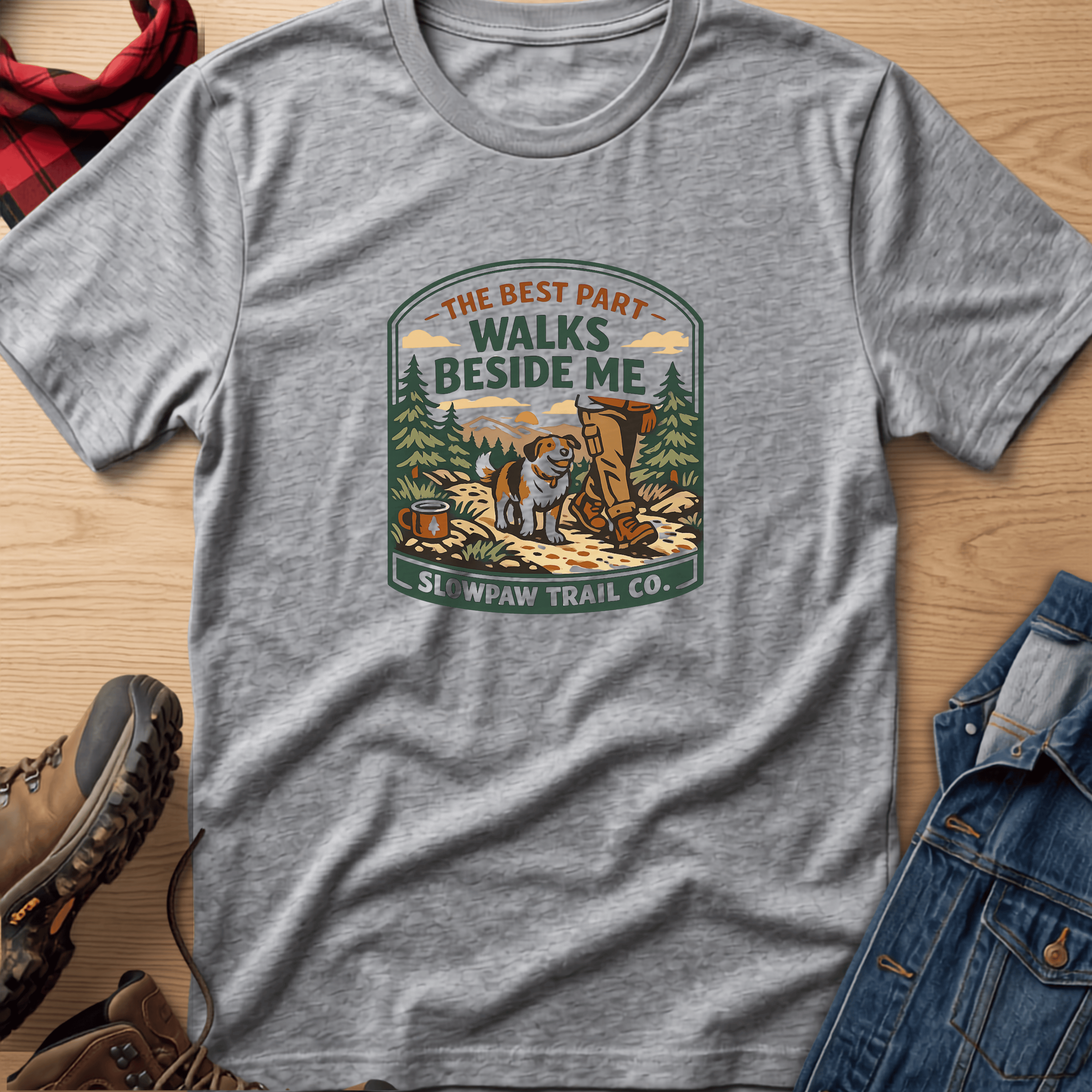 Walks Beside Me Unisex Tee