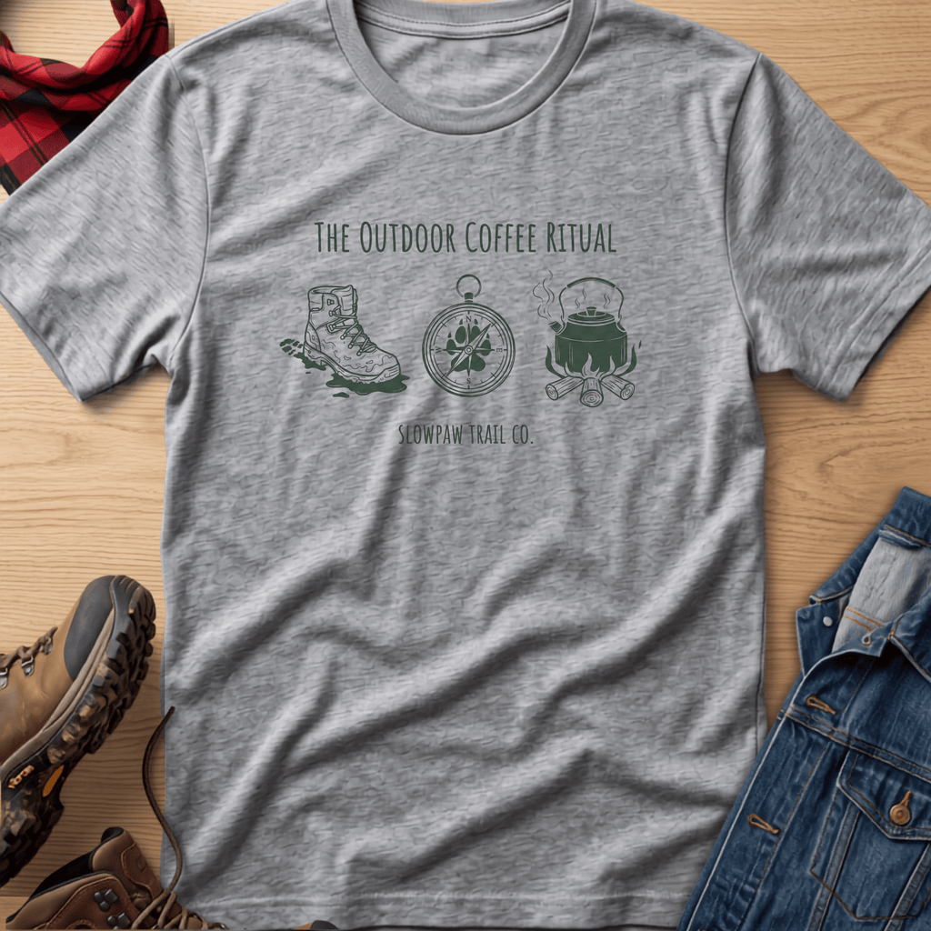 Outdoor Coffee Ritual Unisex Tee