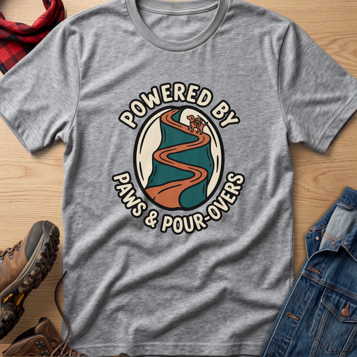 Paws & Pour-Overs Unisex Tee
