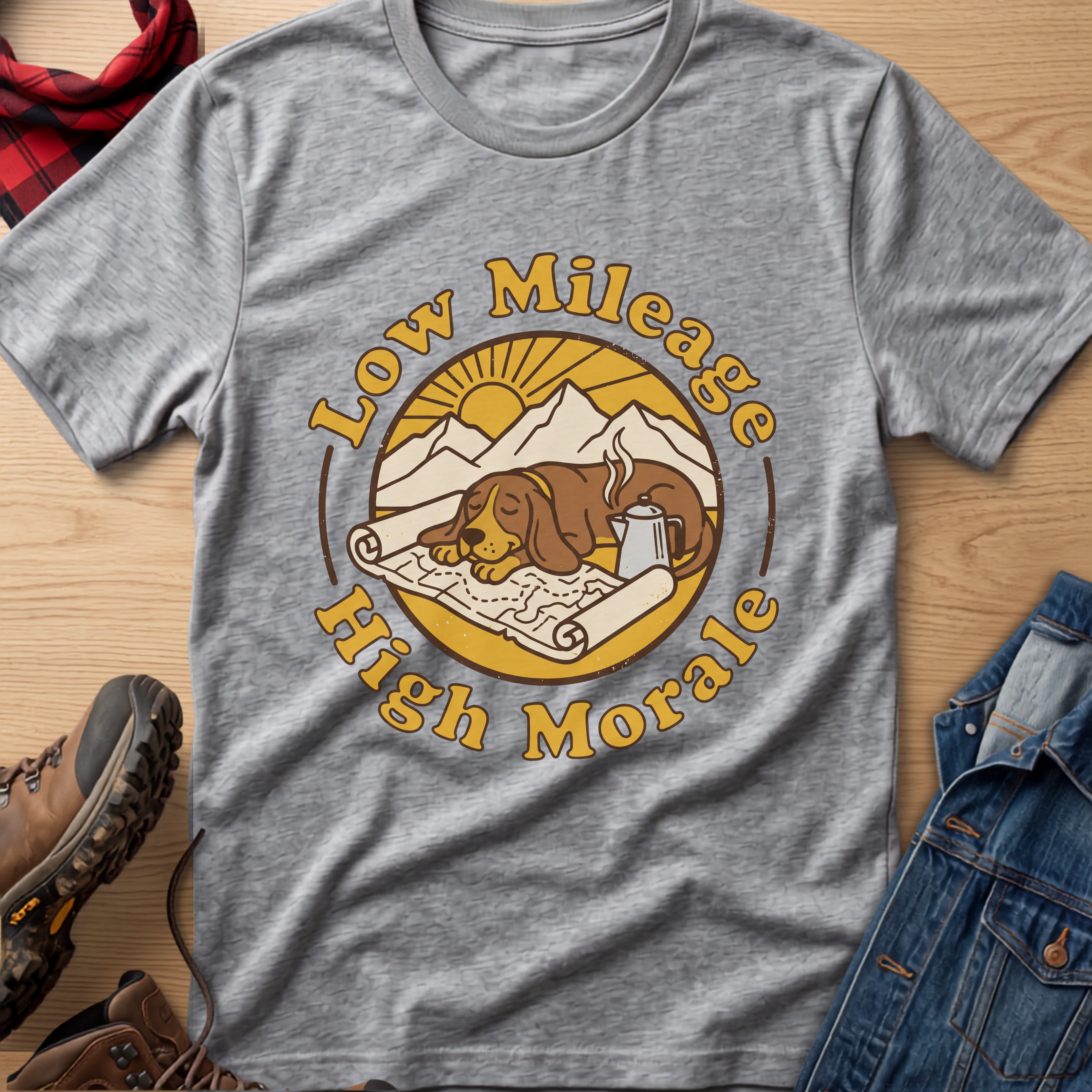 Sleepy Dog Unisex Tee