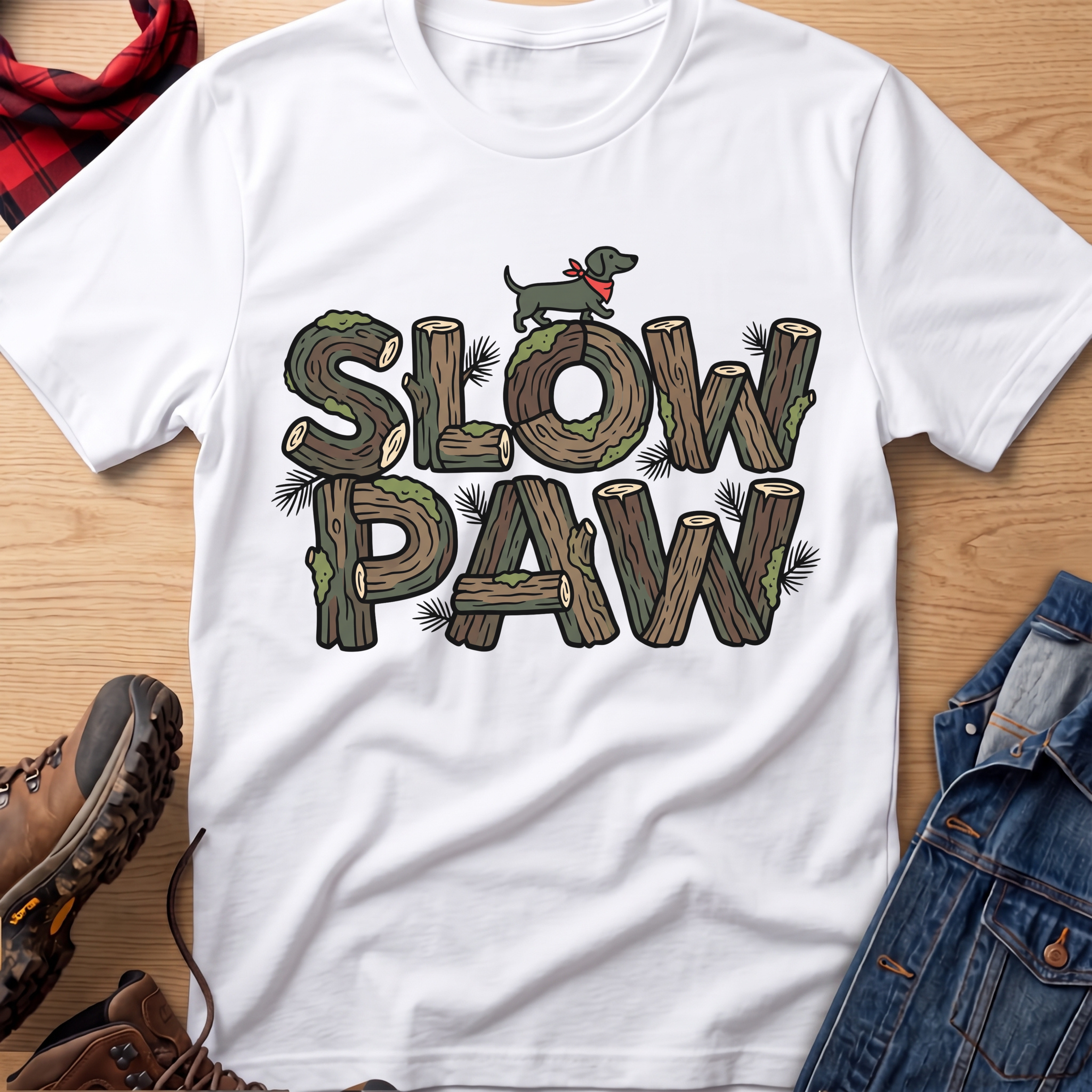 Slow Paw Unisex Tee