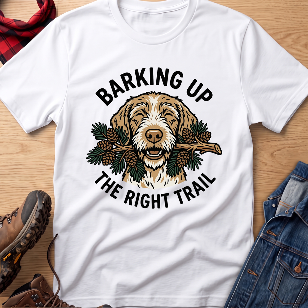 Barking Up the Right Trail Unisex Tee