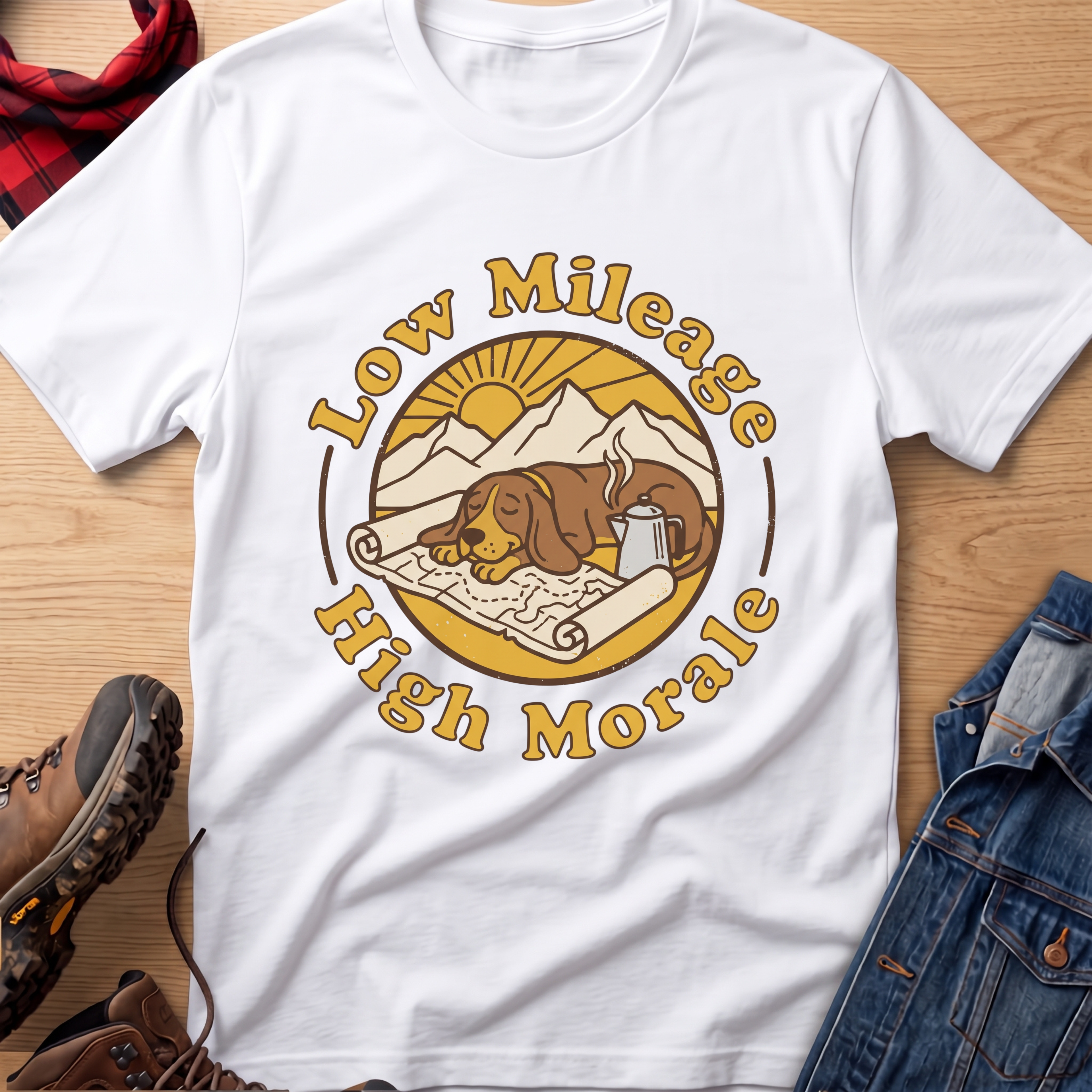 Sleepy Dog Unisex Tee