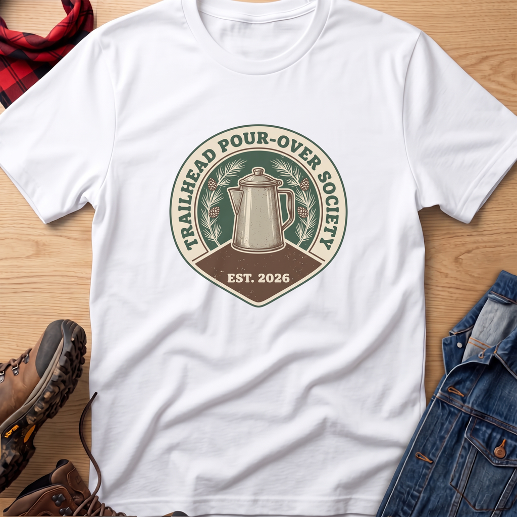 Trailhead Pour-Over Society Unisex Tee