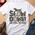 Slow Down & Smell The Pines Unisex Tee